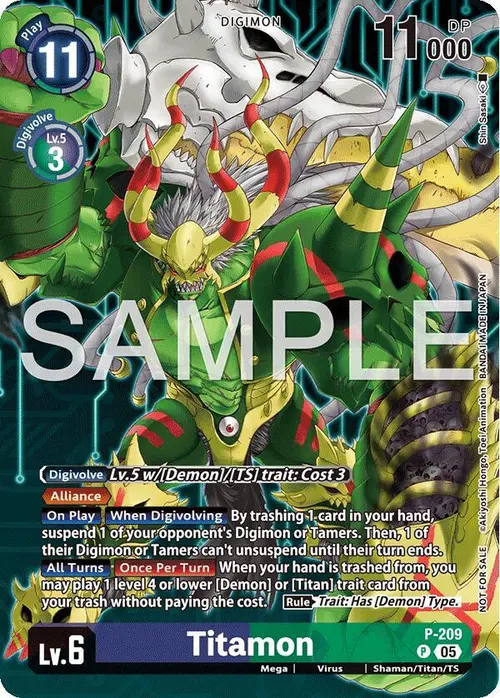Titamon (Hacker's Slumber Box Promotion Pack) card art