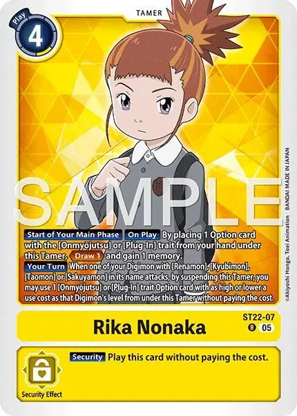 Rika Nonaka card art