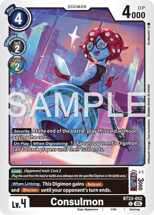 Consulmon card art