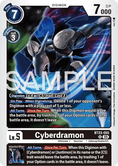 Cyberdramon card art