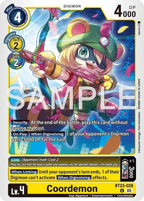 Coordemon card art