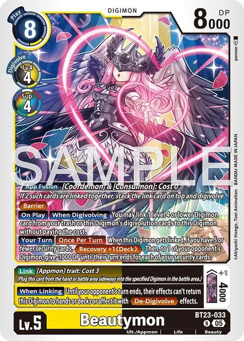 Beautymon card art