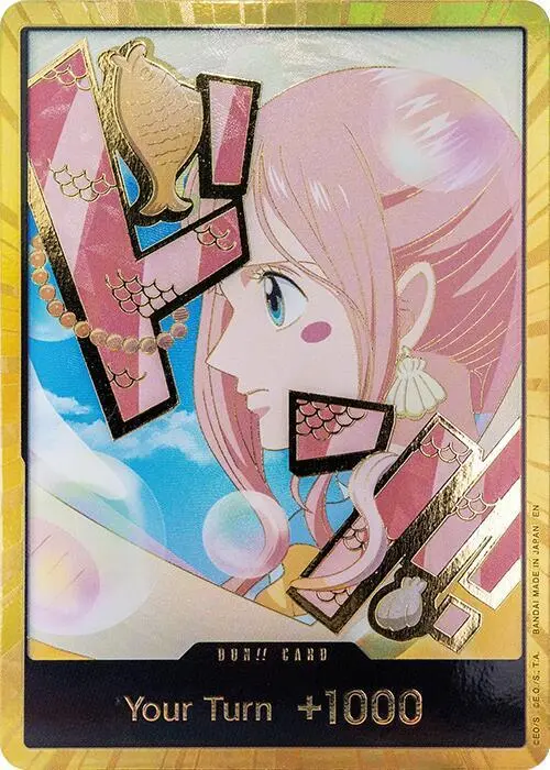 DON!! Card (Shirahoshi) (Gold) card art