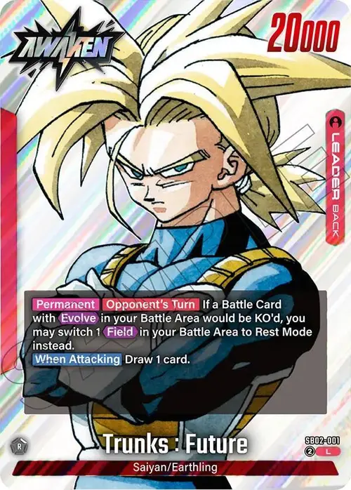 Trunks : Future card art