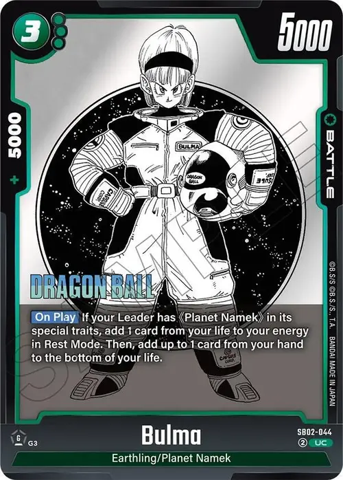 Bulma card art