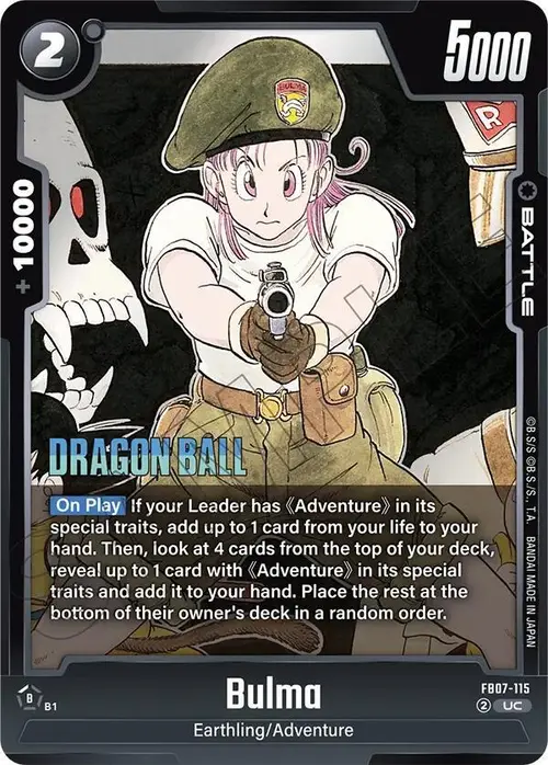 Bulma card art