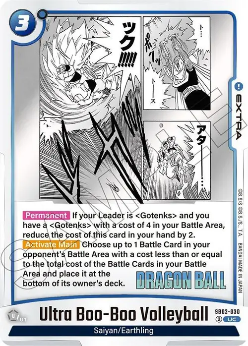 Ultra Boo-Boo Volleyball card art
