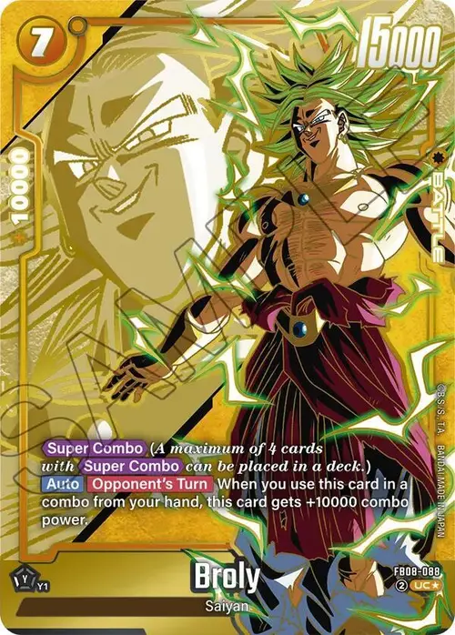 Broly (Alternate Art) card art