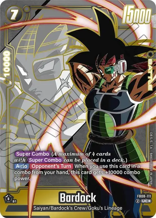 Bardock (Alternate Art) card art