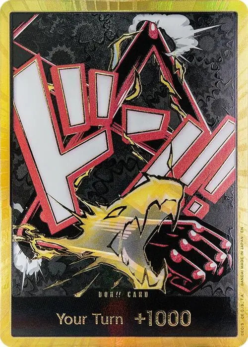 DON!! Card (Gear 4 Luffy) (Gold) card art