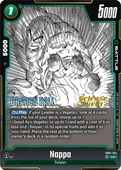 Nappa card art