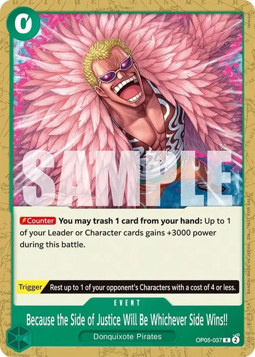 Because the Side of Justice Will Be Whichever Side Wins!! (Tournament Pack 2025 Vol. 4) card art