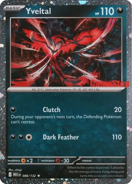Yveltal (Game Stop) card art