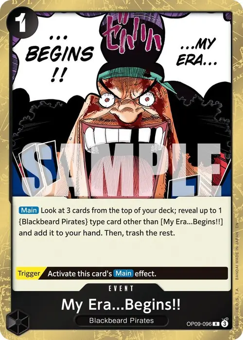 My Era...Begins!! (Reprint) card art