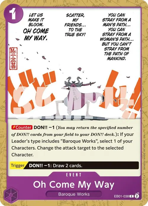 Oh Come My Way (Reprint) card art