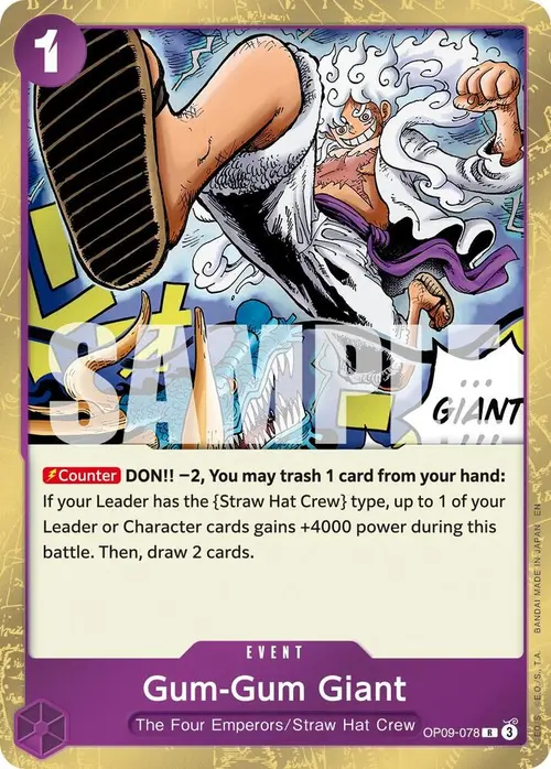 Gum-Gum Giant (Reprint) card art