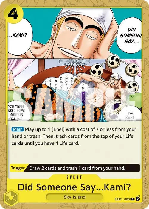 Did Someone Say...Kami? (Reprint) card art