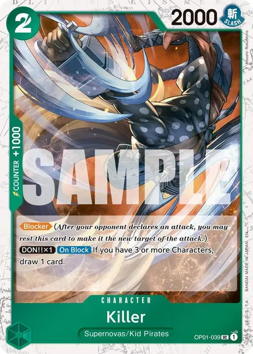 Killer (Pirate Foil) card art