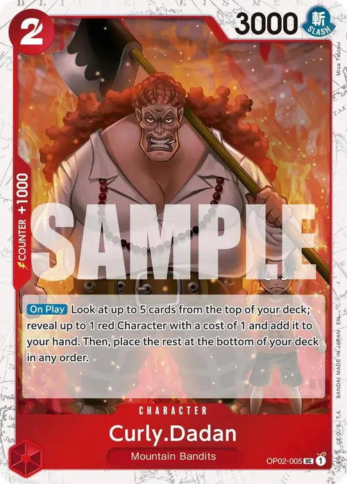 Curly.Dadan (Pirate Foil) card art