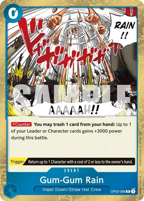 Gum-Gum Rain (Reprint) card art