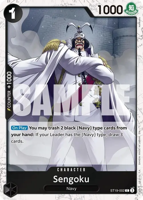 Sengoku - ST19-002 (Pirate Foil) card art