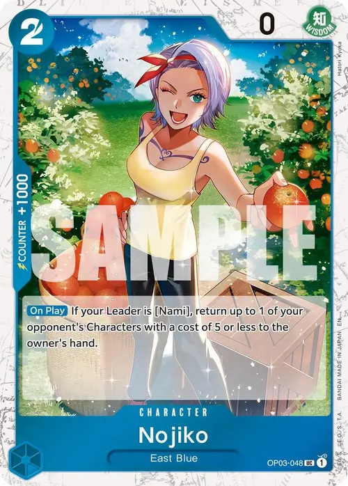 Nojiko (Pirate Foil) card art