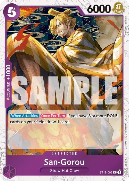 San-Gorou (Pirate Foil) card art