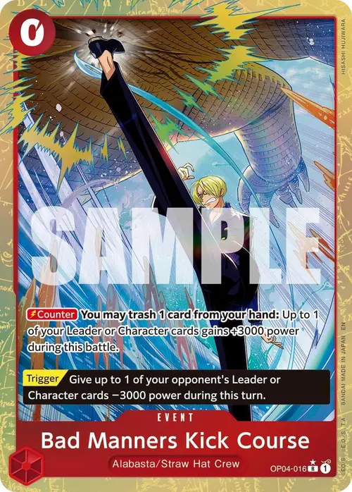 Bad Manners Kick Course (Alternate Art) card art