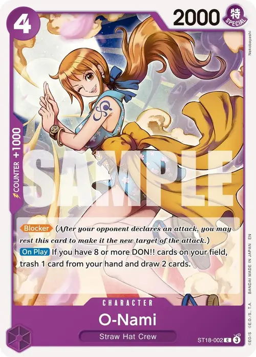 O-Nami (Reprint) card art