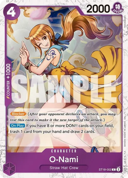 O-Nami (Pirate Foil) card art