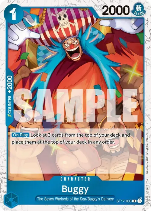 Buggy - ST17-003 (Pirate Foil) card art