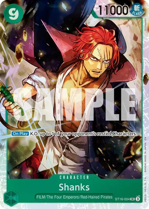 Shanks - ST16-004 (Reprint) card art