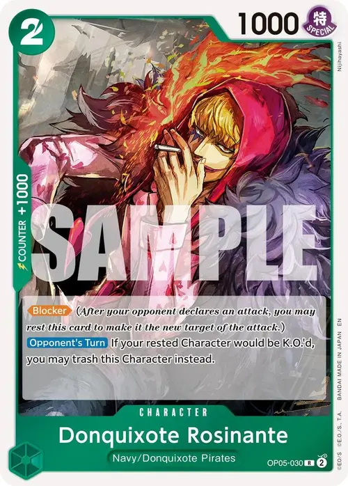Donquixote Rosinante (Reprint) card art