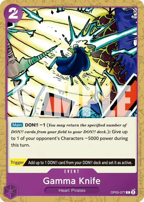 Gamma Knife (Reprint) card art