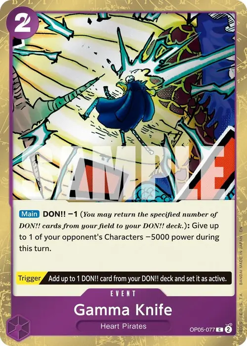 Gamma Knife (Pirate Foil) card art