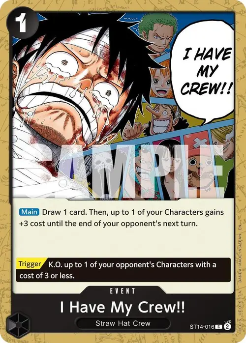 I Have My Crew!! (Reprint) card art