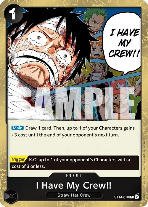 I Have My Crew!! (Pirate Foil) card art