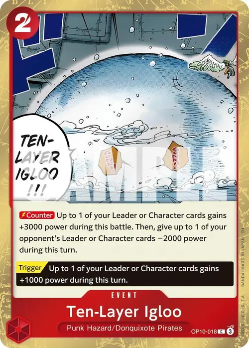 Ten-Layer Igloo (Pirate Foil) card art