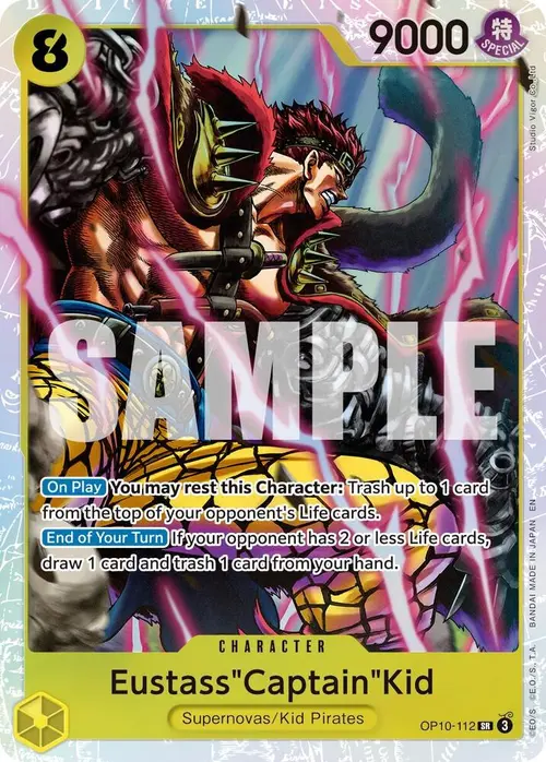 Eustass"Captain"Kid (Reprint) card art