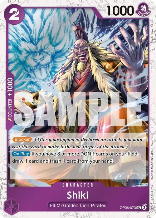 Shiki (Pirate Foil) card art