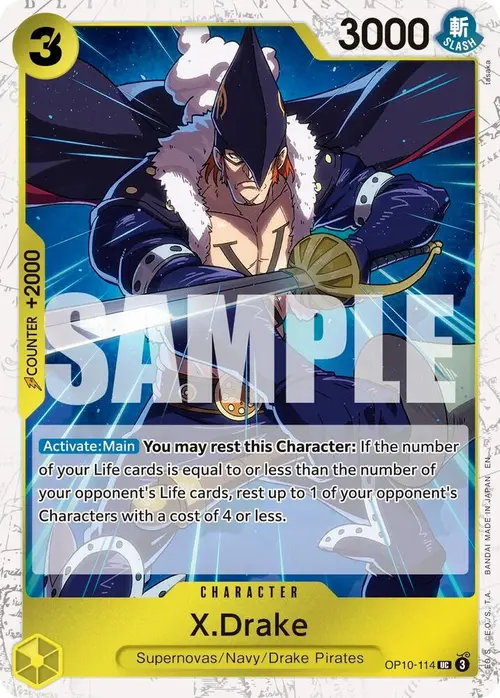 X.Drake (Pirate Foil) card art
