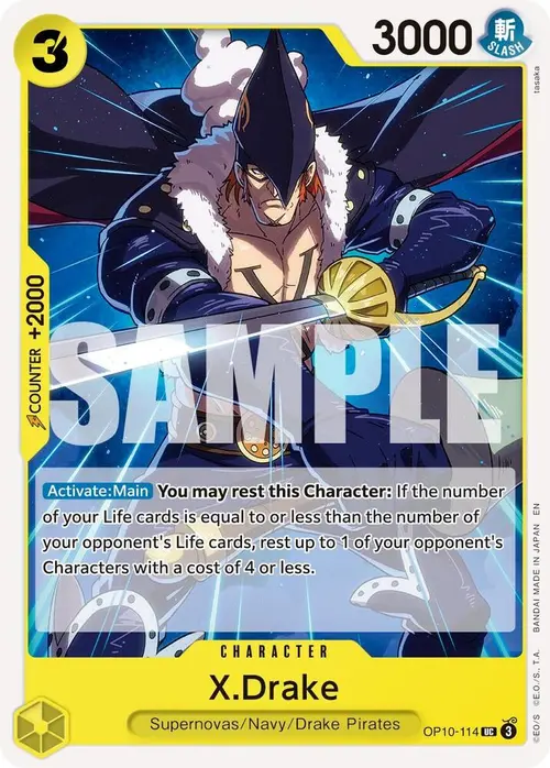 X.Drake (Reprint) card art