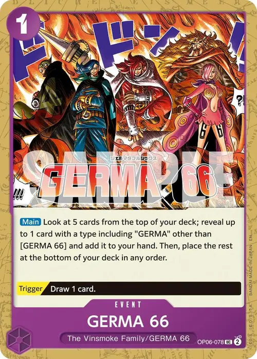 GERMA 66 (Reprint) card art