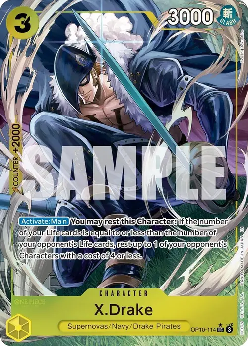 X.Drake (Alternate Art) card art