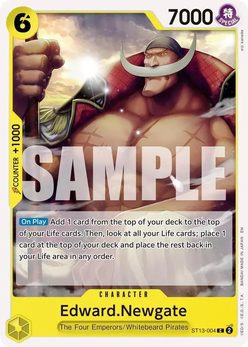 Edward.Newgate - ST13-004 (Reprint) card art