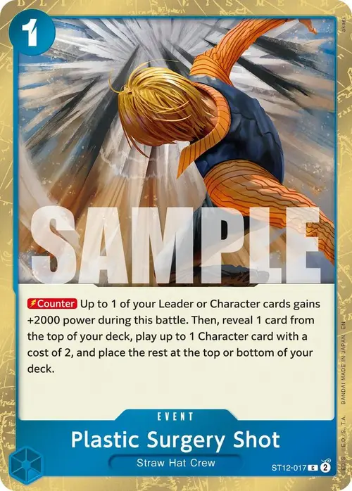 Plastic Surgery Shot - ST12-017 (Pirate Foil) card art
