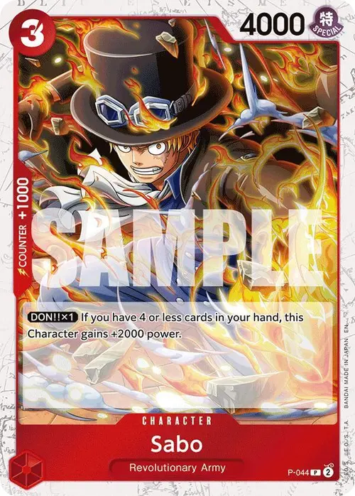 Sabo - P-044 (Pirate Foil) card art