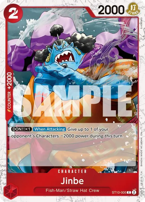 Jinbe - ST10-005 (Pirate Foil) card art