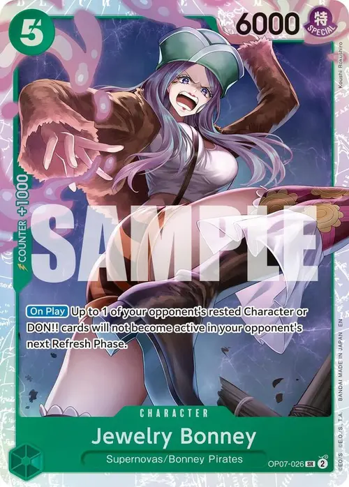 Jewelry Bonney - OP07-026 (Reprint) card art