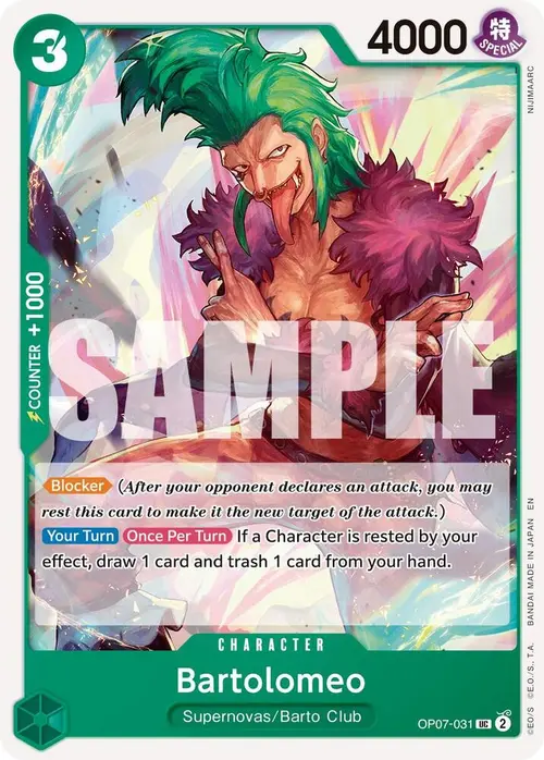 Bartolomeo (Reprint) card art